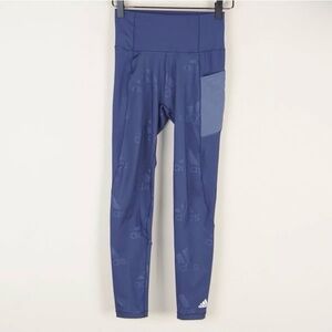 Trendy Adidas Blue Leggings